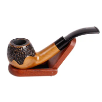 Classic Green Sandal Pipe Filter Handmade Pipe Portable Bent Hammer Pipe Tobacco Pipe Gift Grinder Smoke Mouthpiece In Stock