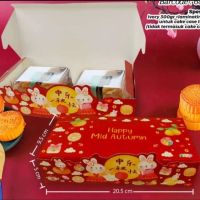 Box Kemasan Mooncake isi 2 Mooncake