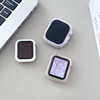 Suitable for Apple Watch Watch Case Apple 1-7 Generation Electroplating Colorful Case 38/40/41/42/44