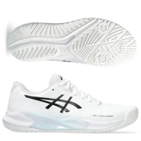 【asics 亞瑟士】GEL-CHALLENGER 14 男款 網球鞋 一般楦(1041A405-101 白黑 支撐穩定 底線型 前後亞瑟膠)