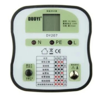 DY207 Socket Tester, Leakage Switch Test, Electroscope
