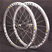 700C 40mm Road bike Aluminum alloy 6061 clincher bicycle wheelset rims Central Axis hub block f11S Free ship wheelse