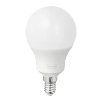 TRÅDFRI Led燈泡 e14 470流明, 智能 無線調光/彩色/白光光譜 球形