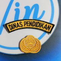 Dinas Pendidikan Korpri Bordir - Patch Bordir Kualitas Tinggi untuk Uniform