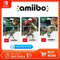 Nintendo Amiibo - The Legend of Zelda Tears of the Kingdom - Link GANONDORF Zelda - for Switch OLED Lite Console Game Model