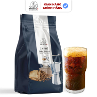 [500GR] Cà Phê Kinh Bắc - 100% Hạt cà phê chất lượng cao Robusta, Arabica và Culi rang xay - TẶNG BỘ
