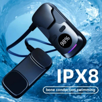 Underwater Music MP3 Player Bone Conduction Audio IPX8 Waterproof Headphone Wireless Bluetooth Earphone With 8G RAM for Swimmers