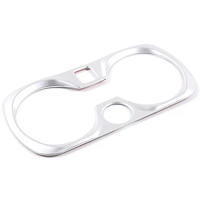 Central Control Water Cup Holder Panel Cover Trim ABS Chrome fit for BMW 3 Series G20 G28 2020 ABS C