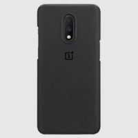 Original Case For OnePlus 7 official Slim Soft Back Case Shockproof Ultra thin Matte Quicksand Cover Without Retail box