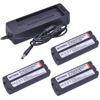 Batmax 3Pc NB-CP2L NB CP1L Li-ion Battery+ Charger for Canon Photo Printers SELPHY CP800,CP900,CP910,CP1200,CP100,CP1300 camera