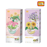 【愛瘋潮】免運  LOZ mini 鑽石積木-1673-1674 盆栽植物系列 (刊登專用)【APP下單最高22%回饋】