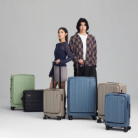 【SWISS STYLE】（20+29吋超值兩件組）BERMAS TOP 新型上掀/前開式日本煞車行李箱 前開箱(4色可選)