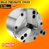 3-jaw solid pneumatic lathe chuck 160 chuck 6 inches suitable for CNC machine tool lathe modification complete set