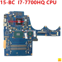 TPN-Q173 FOR HP Pavilion 15-BC Laptop Motherboard Used 914776-601 914776-001 914776-501 DAG35DMBAD0 I7-7700HQ CPU GTX1050 4GB