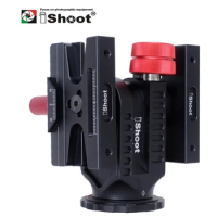 iShoot Dual-camera Sync 360° Cantilever Gimbal Tripod Crane Head for Tamron 150-600mm G2,SP 70-200mm, 50-400mm,100-400mm,150-500