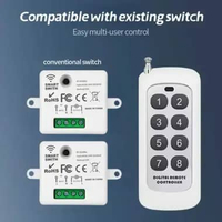 Wireless Relay Switch Remote Control 433 MHz EV1527 240V 10A