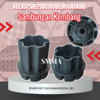 Sambungan Roda Kembang Hitam Mobil Mainan Aki Anak