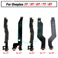 For Oneplus 3T / 5T / 6T 7T /8T USB Port Dock Charging Charger flex cable replacement parts Oneplus8T Oneplus7T Oneplus6T