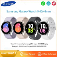 Samsung Galaxy Watch 5 Smartwatch 40/44mm Watch 5 Pro 45mm Super AMOLED Display Blood Pressure Measurement ECG Fitness Track