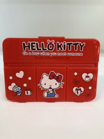 大賀屋 Hello Kitty 分裝盒 四格盒 藥盒 迷你 收納盒 凱蒂貓 KT 三麗鷗 正版 授權 T0001 190