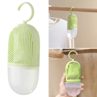 Moisture Absorber Moisture-proof Hanging Dehumidifier Packs with Water Collector&amp;Hook Detachable for Wardrobe Closet Cabinet
