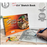Desklife UNI B5 Sketch Book Drawing Block Kertas Lukisan -(1PCS) Drawing Pad Kertas Buku Lukisan Art