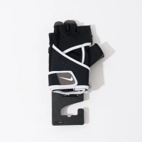【NIKE 耐吉】WOMENS GYM PREMIU 女款 黑白色 高階健身手套 重量訓練 半指手套 NLGC601-0LG