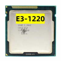 Xeon E3-1220 E3 1220 3.1 GHz Quad-Core Quad-Thread CPU Processor 8M 80W LGA 1155 Free Shipping