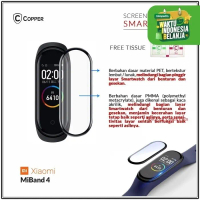 Xiaomi Mi Band 4 - COPPER Anti Gores Polymer Nano PMMA (Bahan Mika)