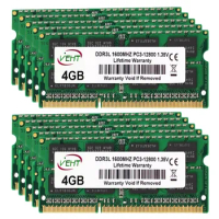 10pcs DDR3L Ram 2gb / 4gb / 8GB 1333MHZ 10600 1600MHZ 12800S Laptop Computer Memory Modul sodimm Latpop ram ddr3 1.35V 204PIN