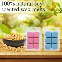 8 Pack of Scented Wax Melts Cubes Long Lasting Fragrances Scented Melts Cubes Handmade Wax for Candle Warmer Use