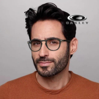 【Oakley】奧克利 PITCHMAN R A 亞洲版 時尚圓框光學眼鏡 薄鋼鏡臂 OX8105F 02 霧灰框面 公司貨