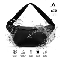Terbaru!! Tas Selempang Pria Wanita Waterproof Waist Bag Antarestar Series Zenit