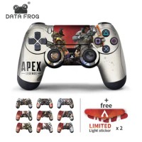 DATA FROG 2Pcs Stickers For Apex Legends Controller Skins For Sony PS4 Game Controller For PS4 Slim Pro Stickers Accessories