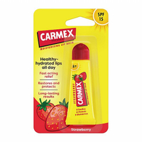 Carmex 小蜜媞 草莓防曬修護唇膏(SPF15)10g【小三美日】 DS017180