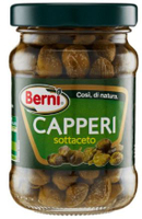 義大利Berni精選酸豆 CAPERS IN WINE VINEGAR 96g