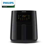 【Philips 飛利浦】熱穿透氣旋數位小黑健康氣炸鍋4.1L(HD9252/91)