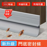 門縫門底 密封條 自粘隔音臥室門縫隙擋板玻璃門膠條門窗 擋風條 神器[DD0406001]