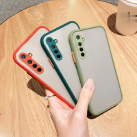 Luxury Phone Case For OPPO Realme XT CASE Top Quality New Silicon Phone Cover For Realme XT Shockproof Cartoon Candy Color Cove