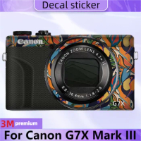 For Canon G7X Mark III Camera Sticker Protective Skin Decal Vinyl Wrap Film Anti-Scratch Protector Coat G7X3 G7X mark3