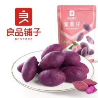 【良品鋪子】紫薯仔 蕃薯 紅薯紫番薯薯條 - 100g -三件組 有效日期至2024.08/31(軟糯紫薯條 地瓜紅薯)