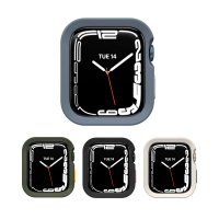 魚骨牌 SwitchEasy Apple 蘋果 Watch S4/S5/S6/S7/S8/S9/SE (44mm/45mm)(40mm/41mm)Colors 保護殼 保護套 雙料殼 防摔邊框 防撞邊框