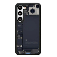 Case Casing Softcase Hardcase Samsung Galaxy S23 S22 S21 Plus Ultra FE 5G Machine Electric DF58 Rubb