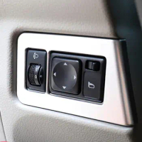 For Nissan NV200 Evalia 2013-2018 ABS Front Fog Lamp Cover Trim Head Light Adjust Switch Button Control Garnish Molding Frame