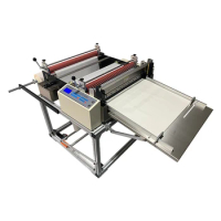 1200S Hot Sale Automatic Vertical Integrated Machine Paper PVC Film Label Roll To Sheet Cutting