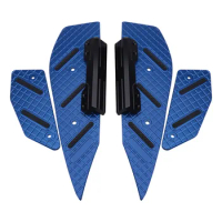 ​For YAMAHA XMAX300 XMAX 300 X-MAX300 2021-2023 Modified CNC Footboard Steps Footrest Pedal Foot Plate Motorcycle Accessories