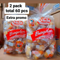 Bagelen SHARON 2 Bungkus Bagelen SHARON Kue Kering Asli Bandung 100% - 30 Pcs per Bungkus, Cookies, 