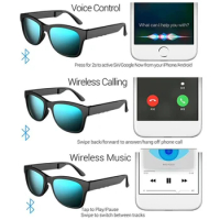 GL01 Bluetooth Smart Glasses Bone Conduction Glasses IP67 Waterproof Bluetooth headset Sunglasses Blue Light Proof Glasses