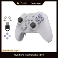 GuliKit KK3 MAX Controller KingKong 3 MAX NS39 Bluetooth Gamepad for Switch Windows Android macOS iOS PC With Hall Joysticks