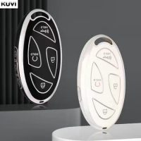 Fashion TPU 5 7 Buttons Car Key Case Cover Shell For Hyundai IONIQ 6 New Grand Prix GN7 Kona Protector Fob Bag Accessories
